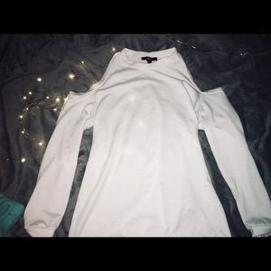 forever21 off the shoulder long sleeve